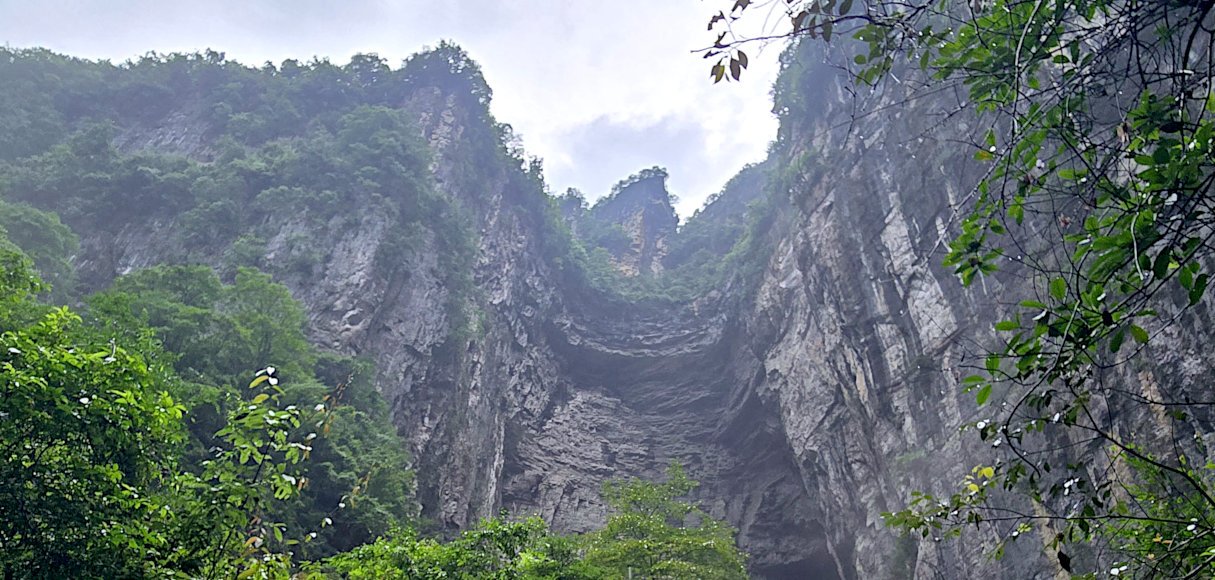 Eagle Peak in Wulong Karst GEO Park in Chongqing