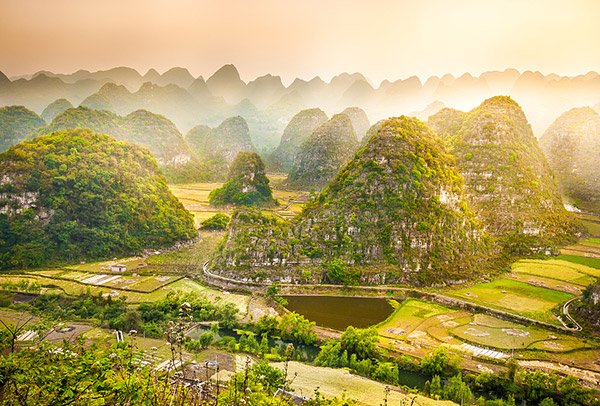 guizhou xingyi peaks forest